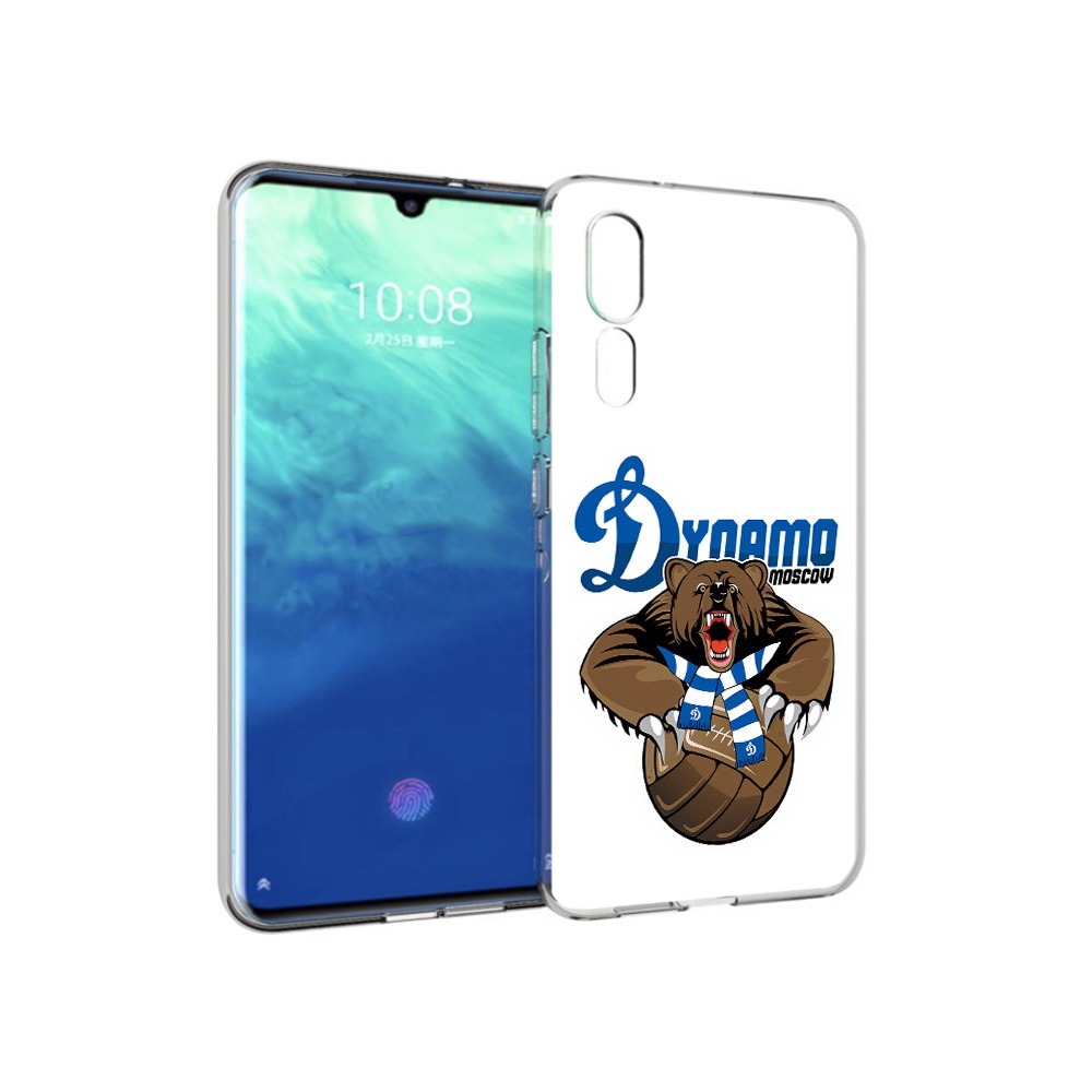 

Чехол MyPads Tocco для ZTE Axon 10 Pro ФК Динамо медведь (PT134302.444.175), Прозрачный, Tocco