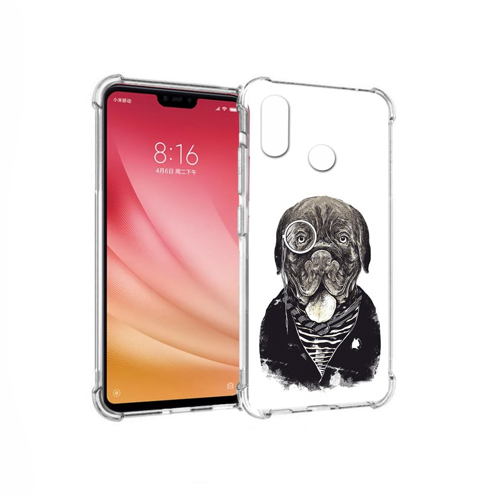 

Чехол MyPads Tocco для Xiaomi Mi 8 солидный песик (PT110454.314.615), Прозрачный, Tocco