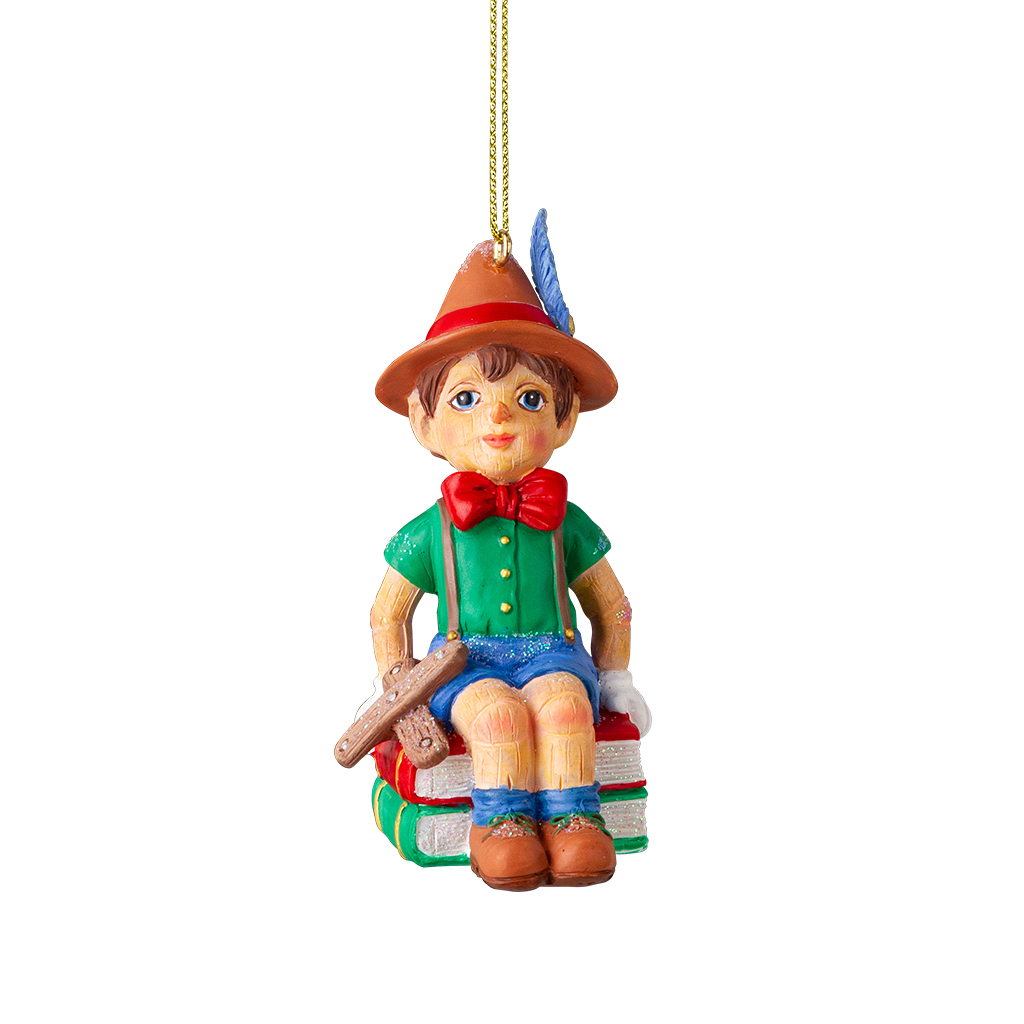 

Украшение ErichKrause Decor Пиноккио с книгами 9см, Разноцветный