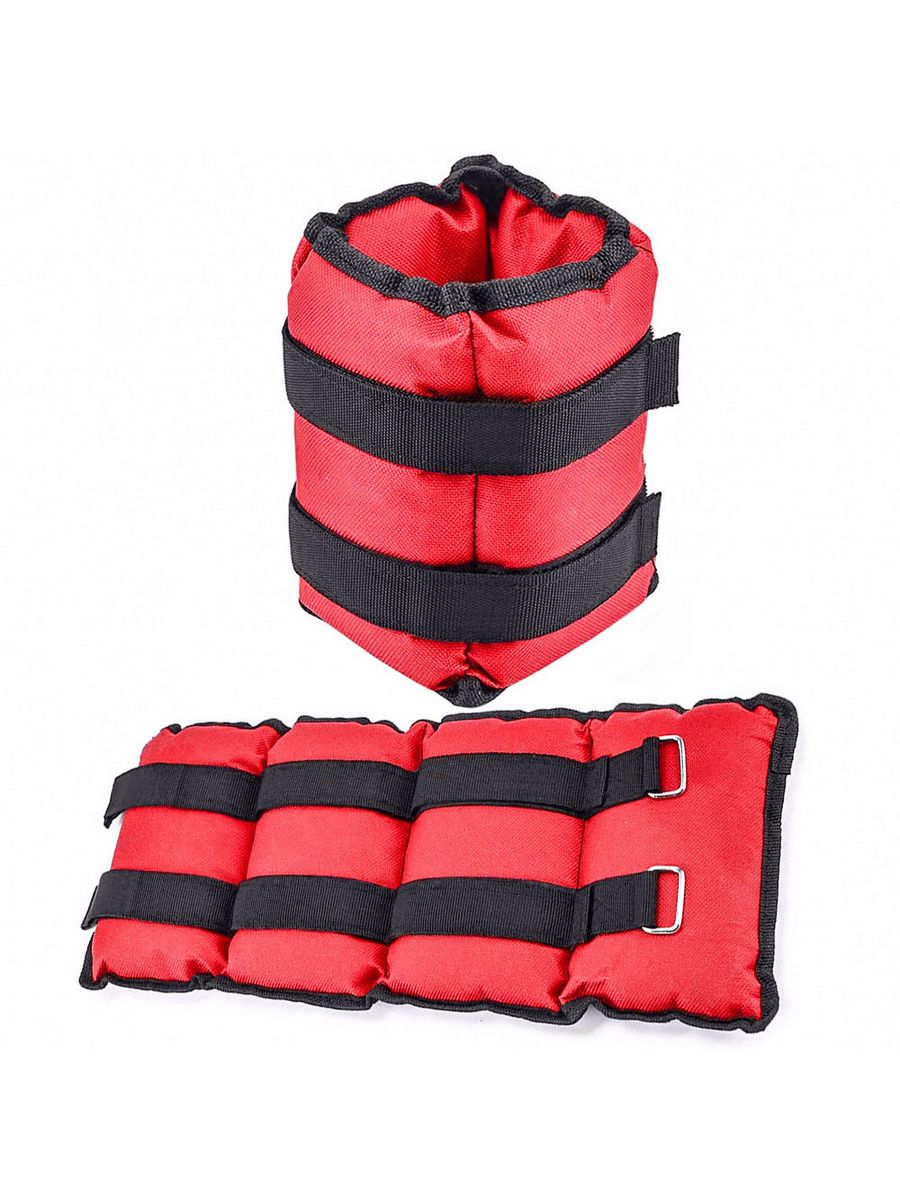 

Утяжелители Sportex для рук и ног 3 кг (2х1,5кг) красный