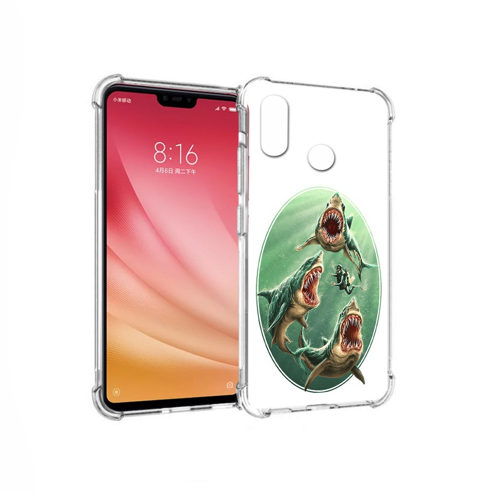 

Чехол MyPads Tocco для Xiaomi Mi 8 синяя бездна (PT110454.314.600), Прозрачный, Tocco