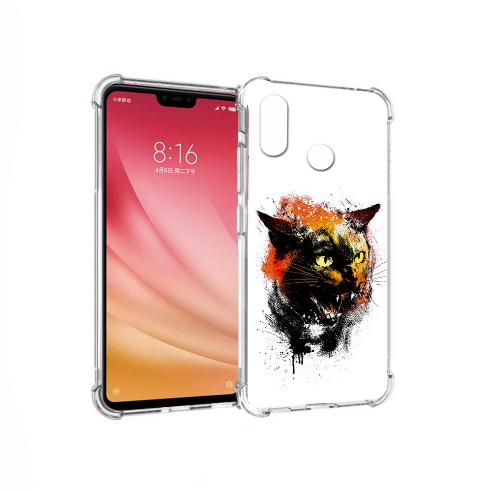 

Чехол MyPads Tocco для Xiaomi Mi 8 сиамский кот (PT110454.314.598), Прозрачный, Tocco