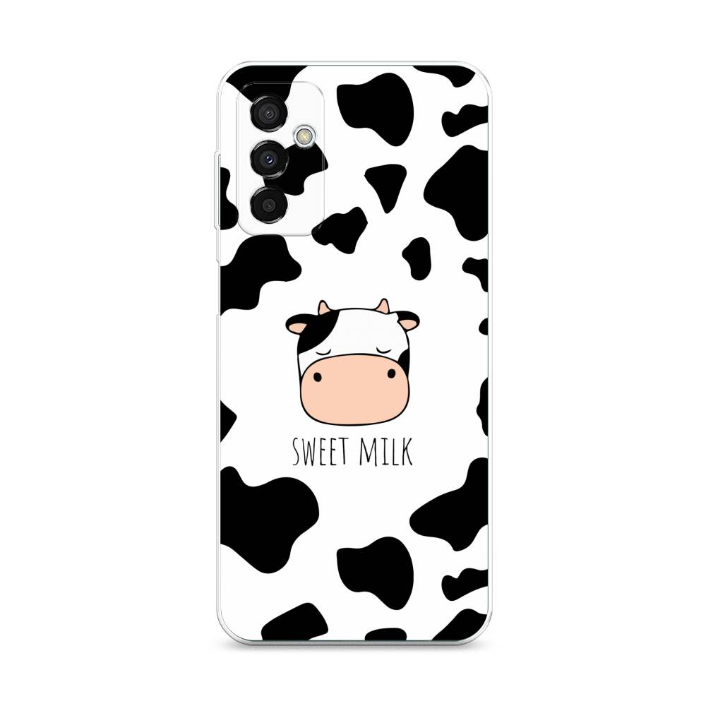 

Чехол на Samsung Galaxy M23 5G "Sweet milk", Розовый;белый;черный, 2105550-1
