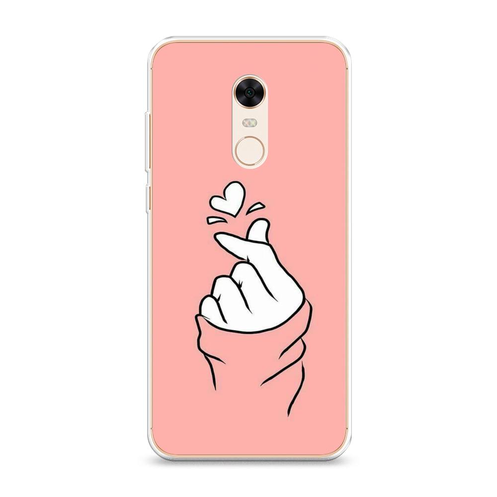 

Чехол Awog на Xiaomi Redmi 5 Plus "Любовь-щелк", Разноцветный, 33150-7