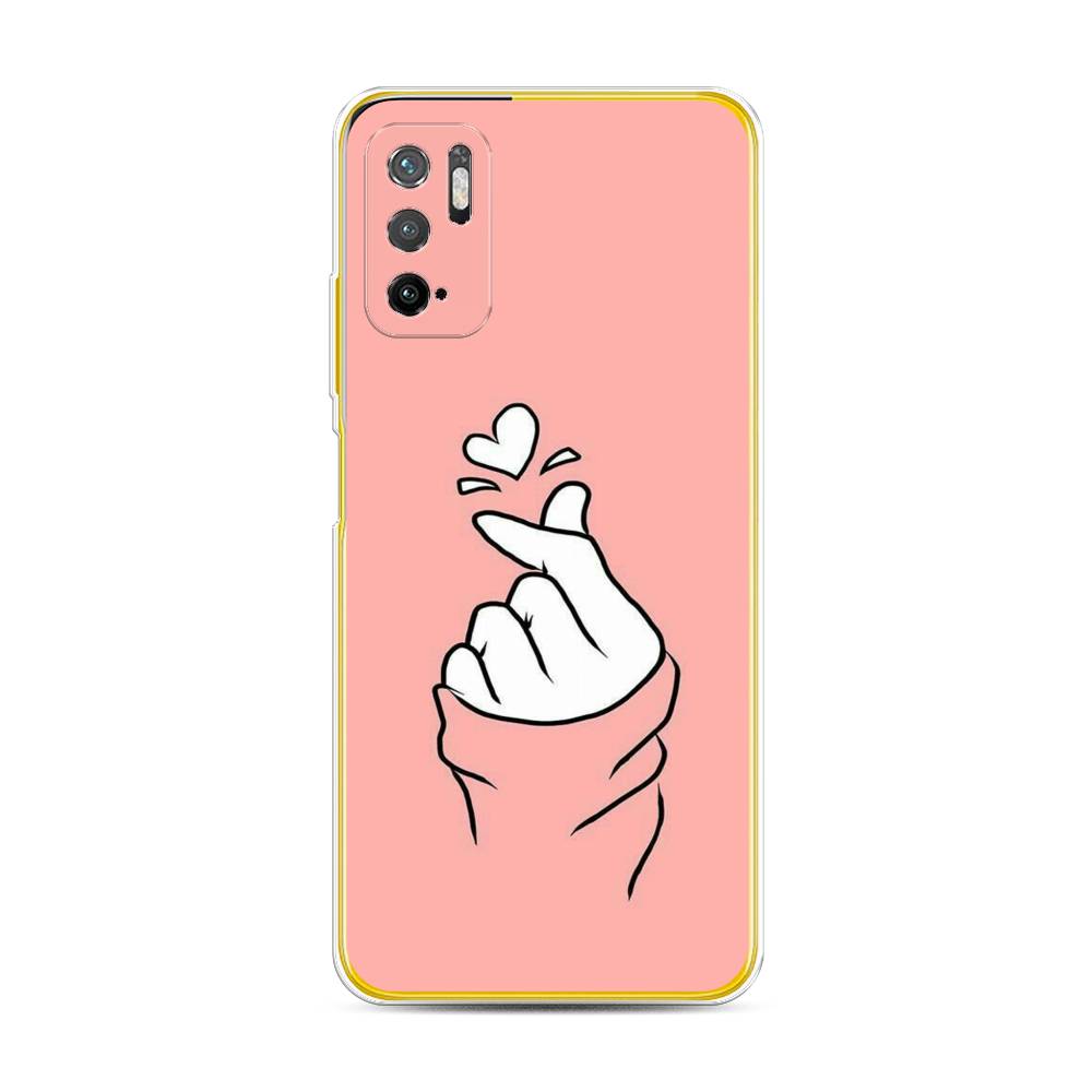 

Чехол Awog на Poco M3 Pro "Любовь-щелк", Разноцветный, 311050-7