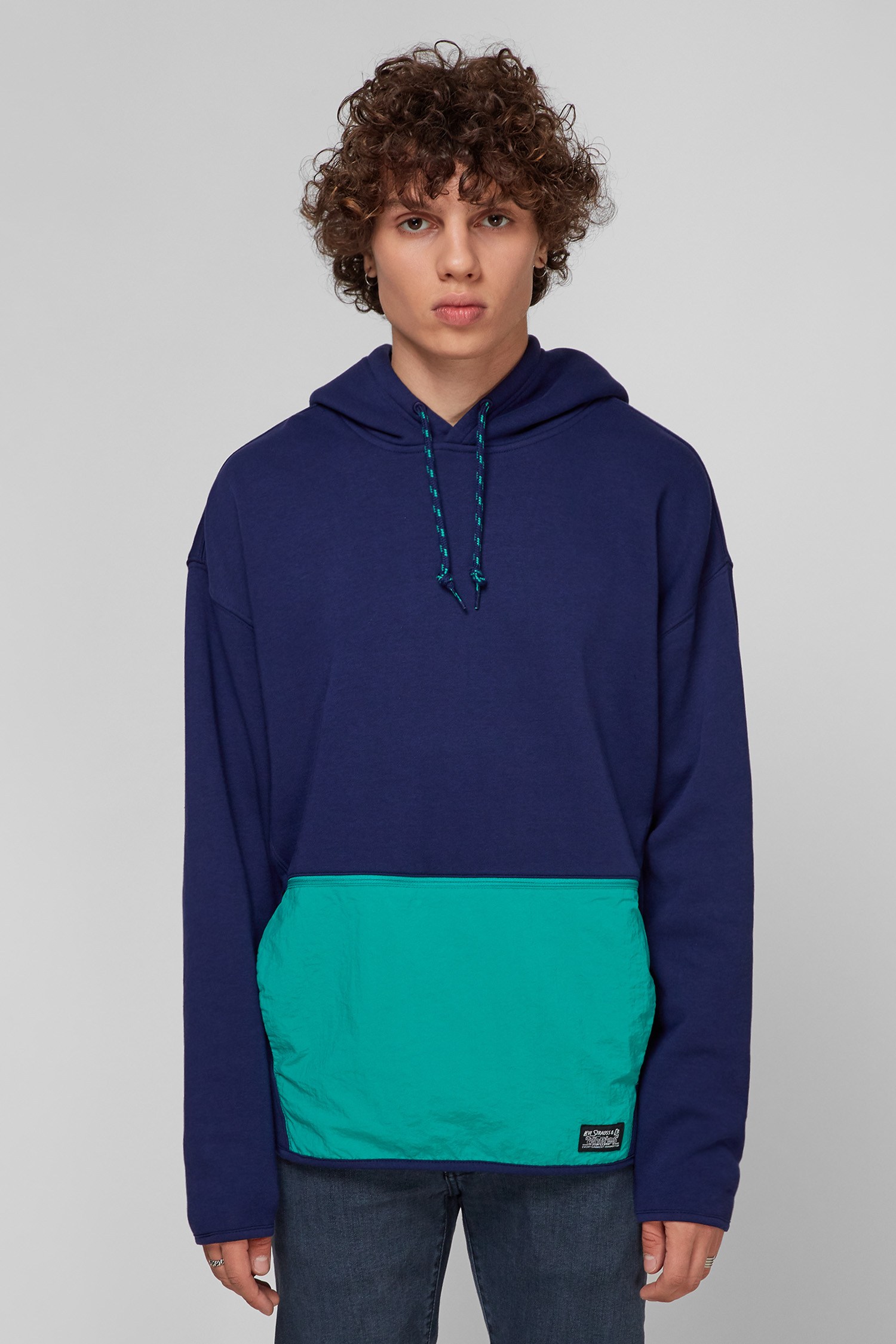 фото Худи мужское levi's utility синее m