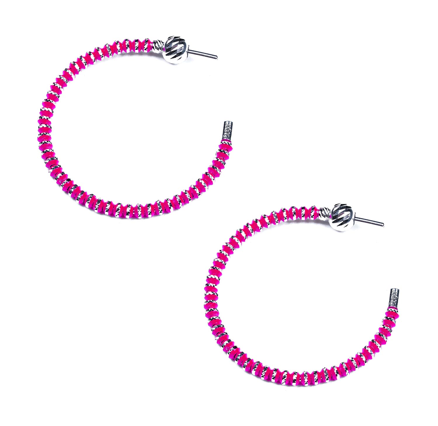 

Серьги конго из серебра с эмалью Sugar SG01040-ROZOVYJ, SG01040-ROZOVYJ