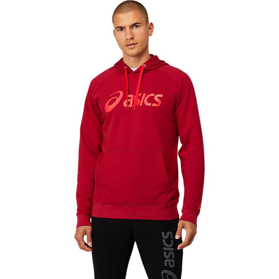 фото Худи мужское asics big asics oth красное 2xl