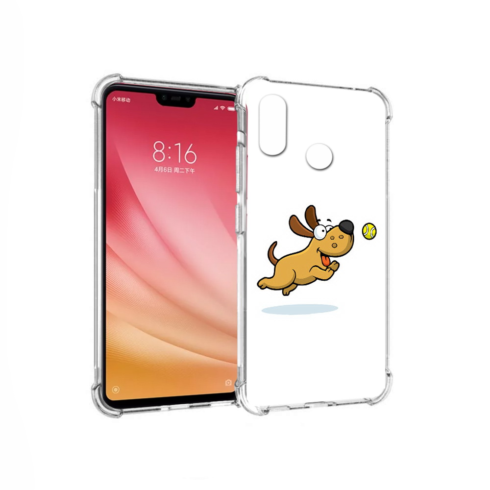

Чехол MyPads Tocco для Xiaomi Mi 8 пёсик (PT110454.314.563), Прозрачный, Tocco