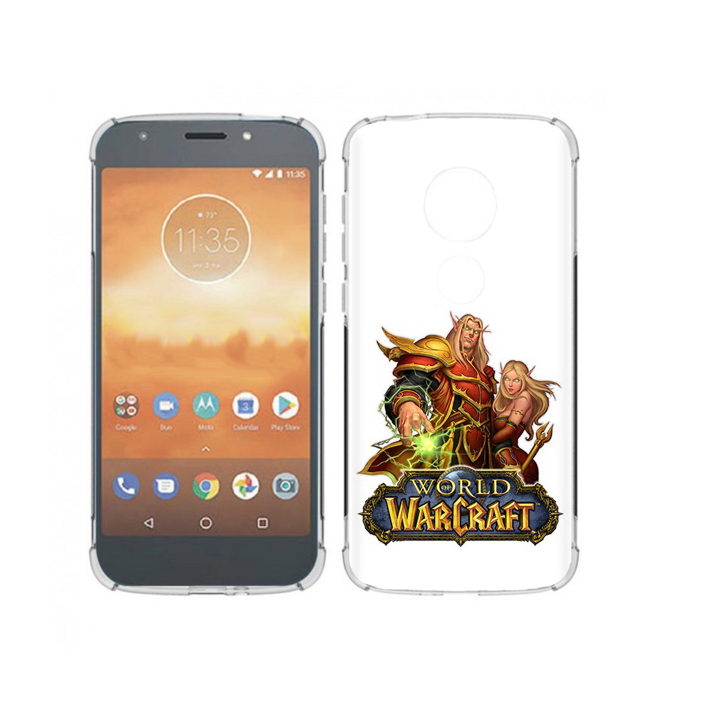 

Чехол MyPads Tocco для Motorola Moto E5 Play варкрафт2 (PT227065.372.256), Прозрачный, Tocco