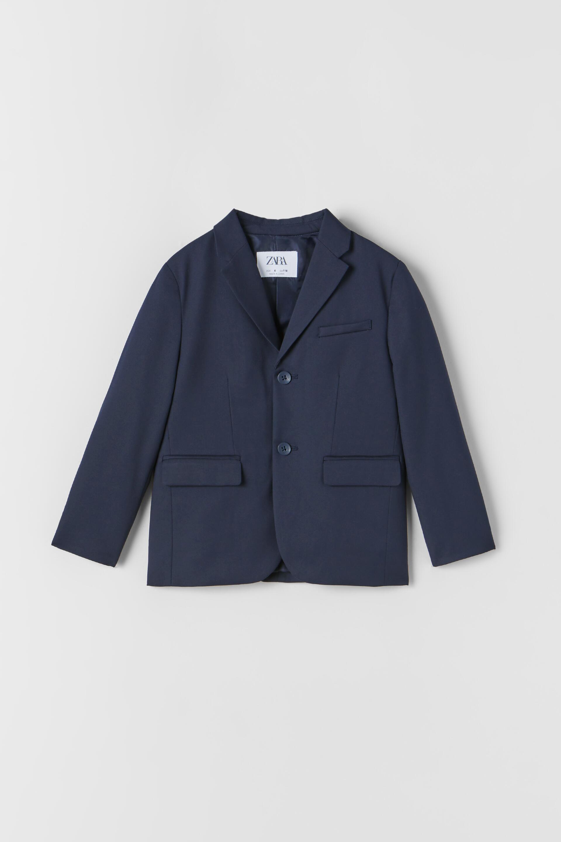 

Пиджак детский ZARA 0828867240108, военно-морской, 128 (товар из-за рубежа), Синий, 08288672401