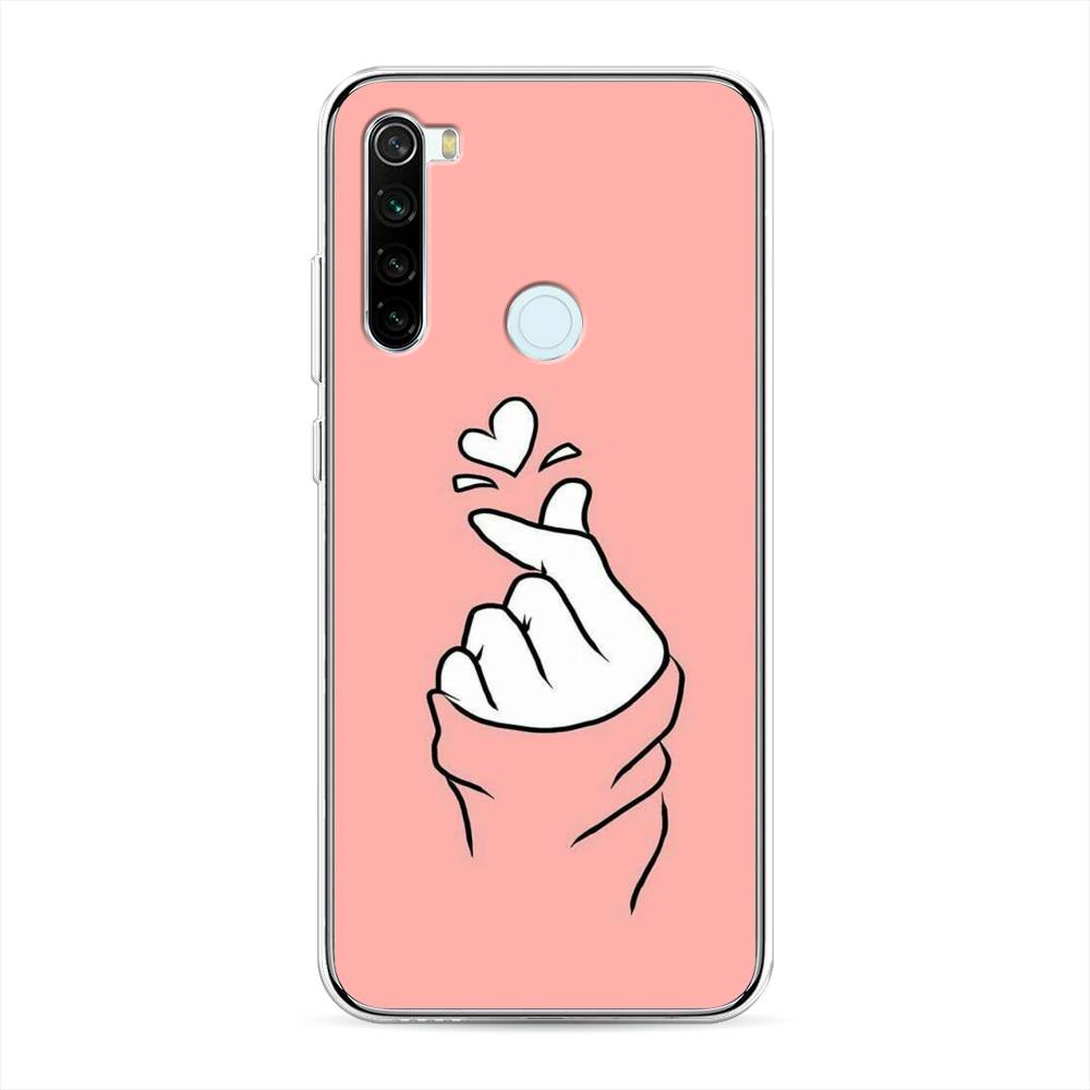 фото Чехол awog "любовь-щелк" для xiaomi redmi note 8t