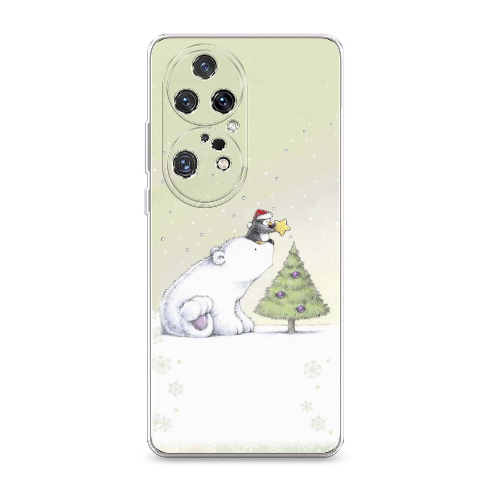

Чехол для Huawei P50 Pro "Украшение елки", Белый;бежевый, 6105050-5
