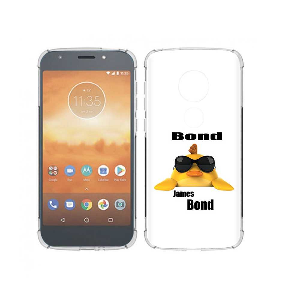 

Чехол MyPads Tocco для Motorola Moto E5 Play бонд (PT227065.372.246), Прозрачный, Tocco