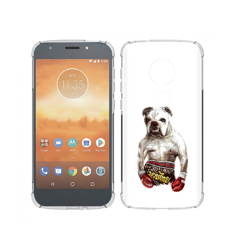 

Чехол MyPads Tocco для Motorola Moto E5 Play боксер (PT227065.372.243), Прозрачный, Tocco