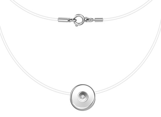 

Колье из белого золота с бриллиантом 40 см Vesna jewelry 6472-250-00-02, 6472-250-00-02