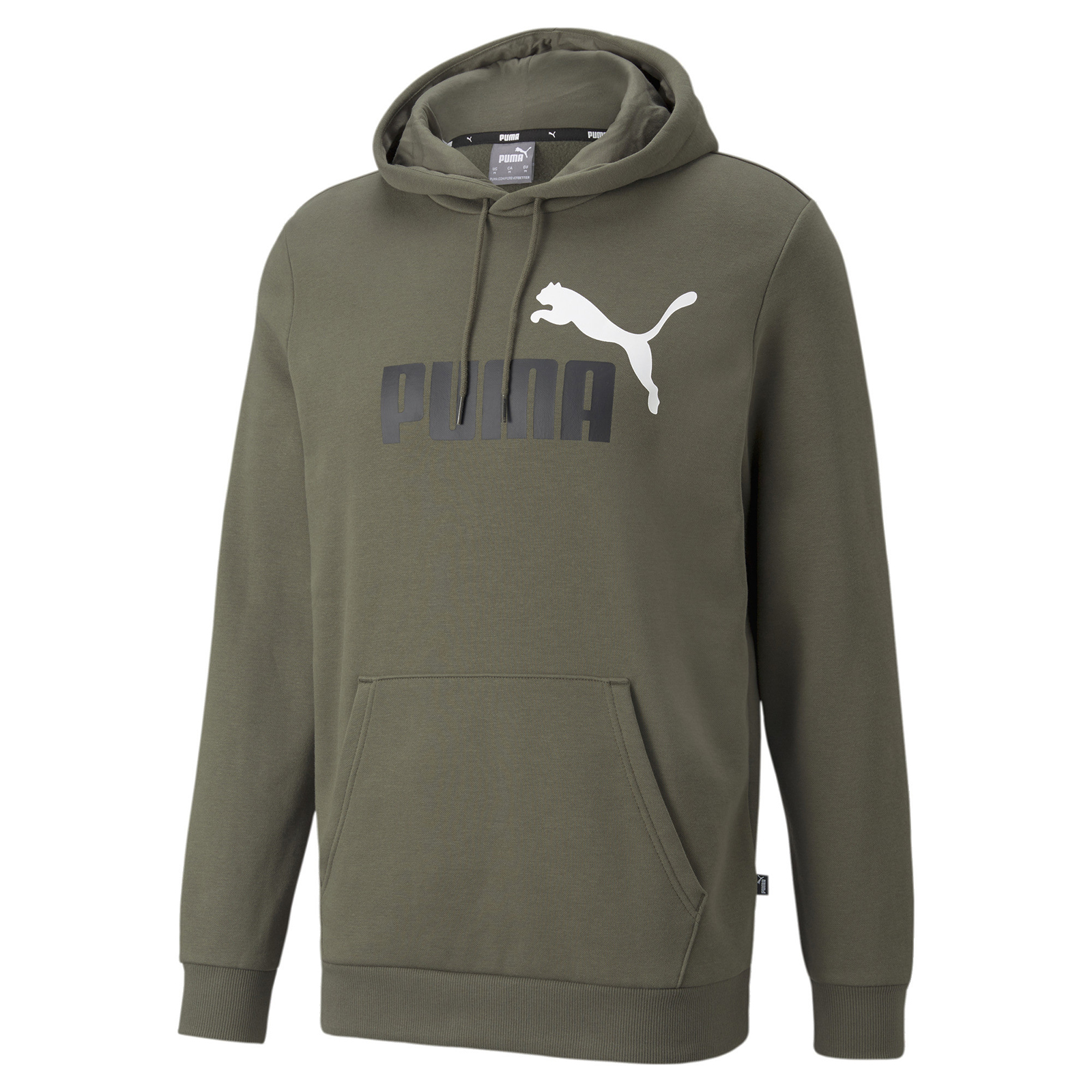 

Худи мужское PUMA Ess+ 2 Col Big Logo Fl зеленое 2XL, Ess+ 2 Col Big Logo Fl