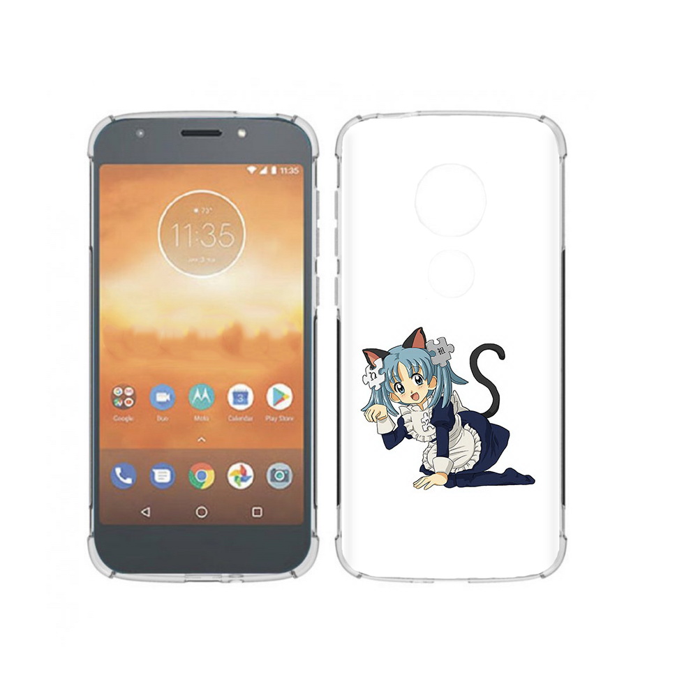 

Чехол MyPads Tocco для Motorola Moto E5 Play аниме3 (PT227065.372.224), Прозрачный, Tocco