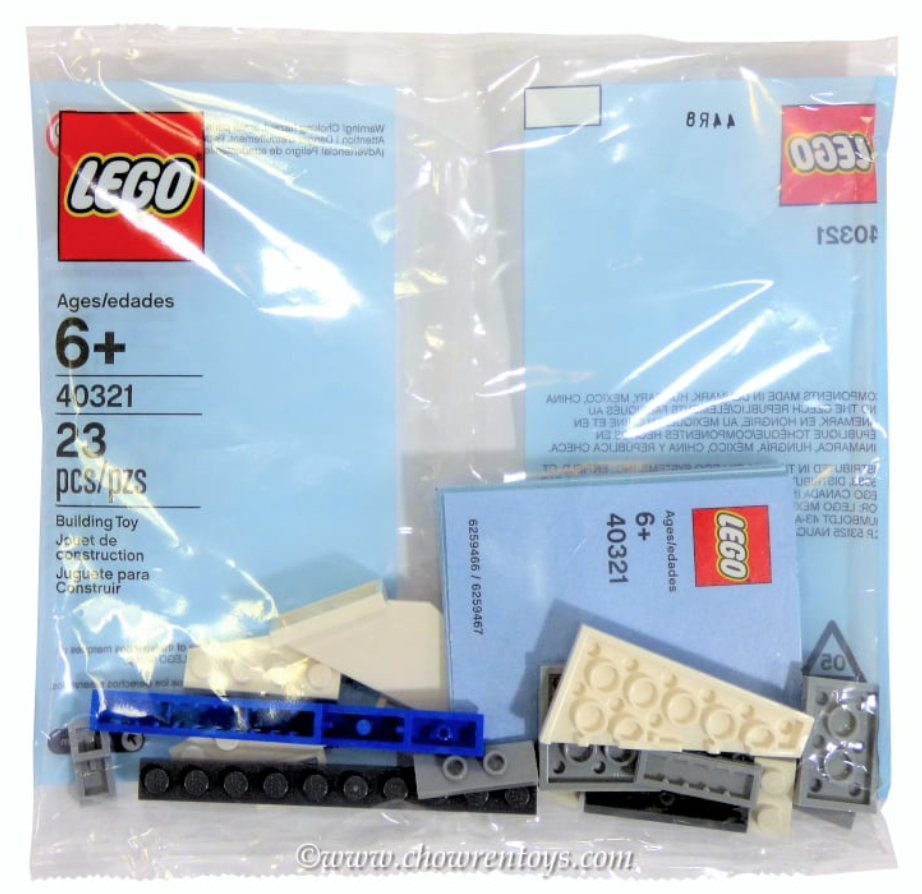 Конструктор LEGO Promotional Истребитель LEGO 40321, 23 дет