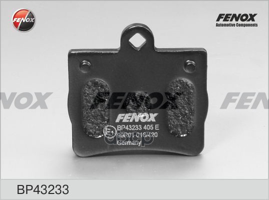 

Тормозные колодки FENOX дисковые BP43233
