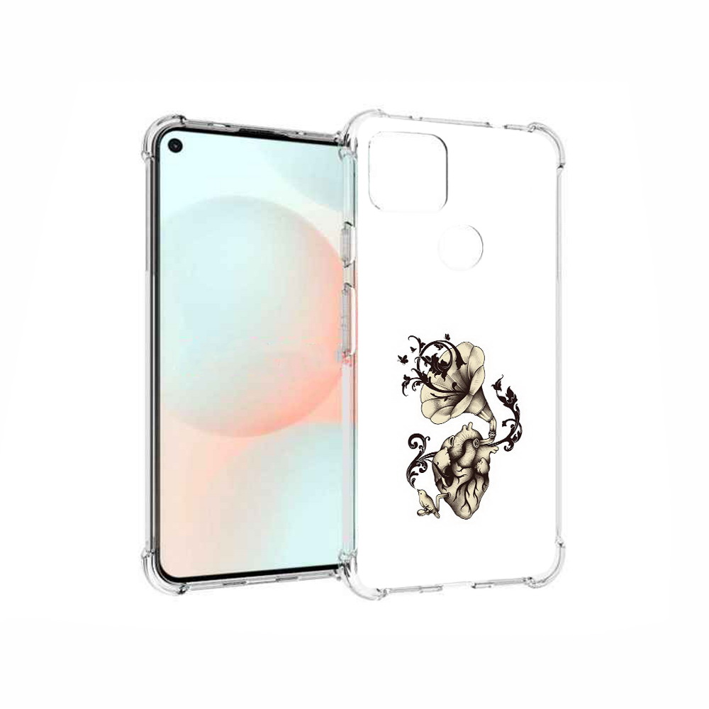 

Чехол MyPads Tocco для Google Pixel 5A Граммофон, Прозрачный, Tocco