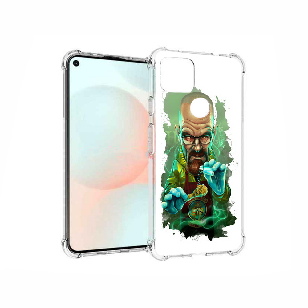 

Чехол MyPads Tocco для Google Pixel 5A повар, Прозрачный, Tocco