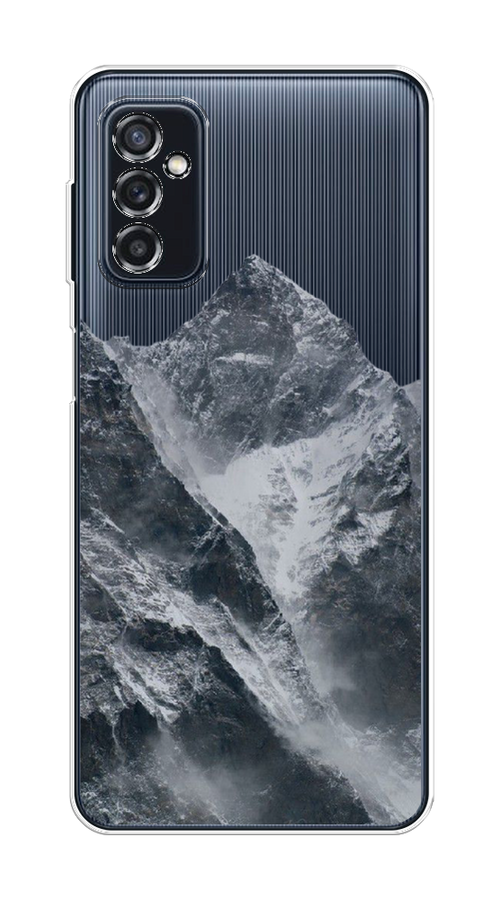 

Чехол на Samsung Galaxy M52 "Горы арт 4", Серый;бежевый, 2104350-2