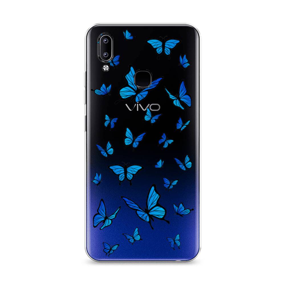 

Чехол Awog на Vivo Y93 "Синие бабочки", Разноцветный, 262950-1