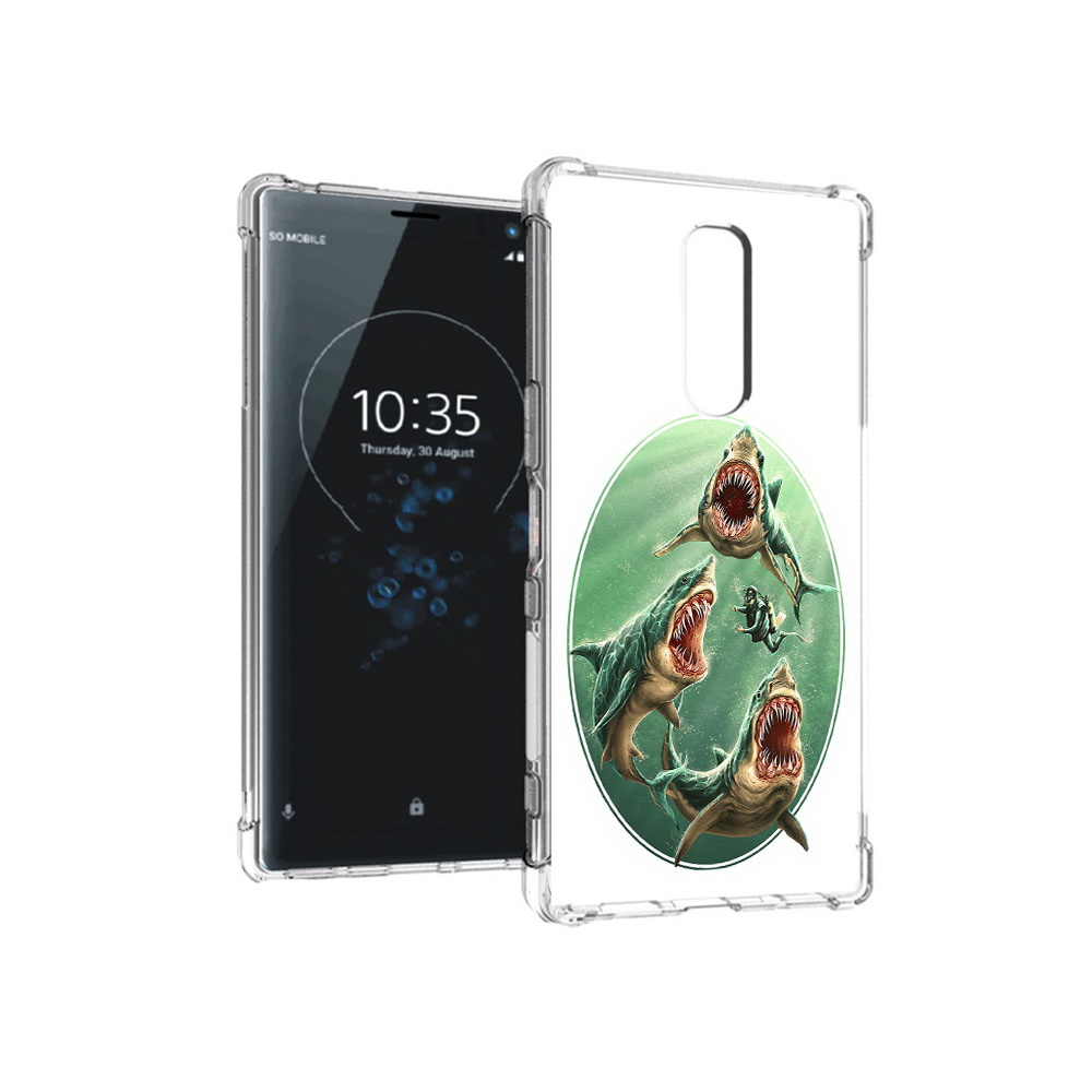 

Чехол MyPads Tocco для Sony Xperia 1 синяя бездна (PT141276.244.600), Прозрачный, Tocco