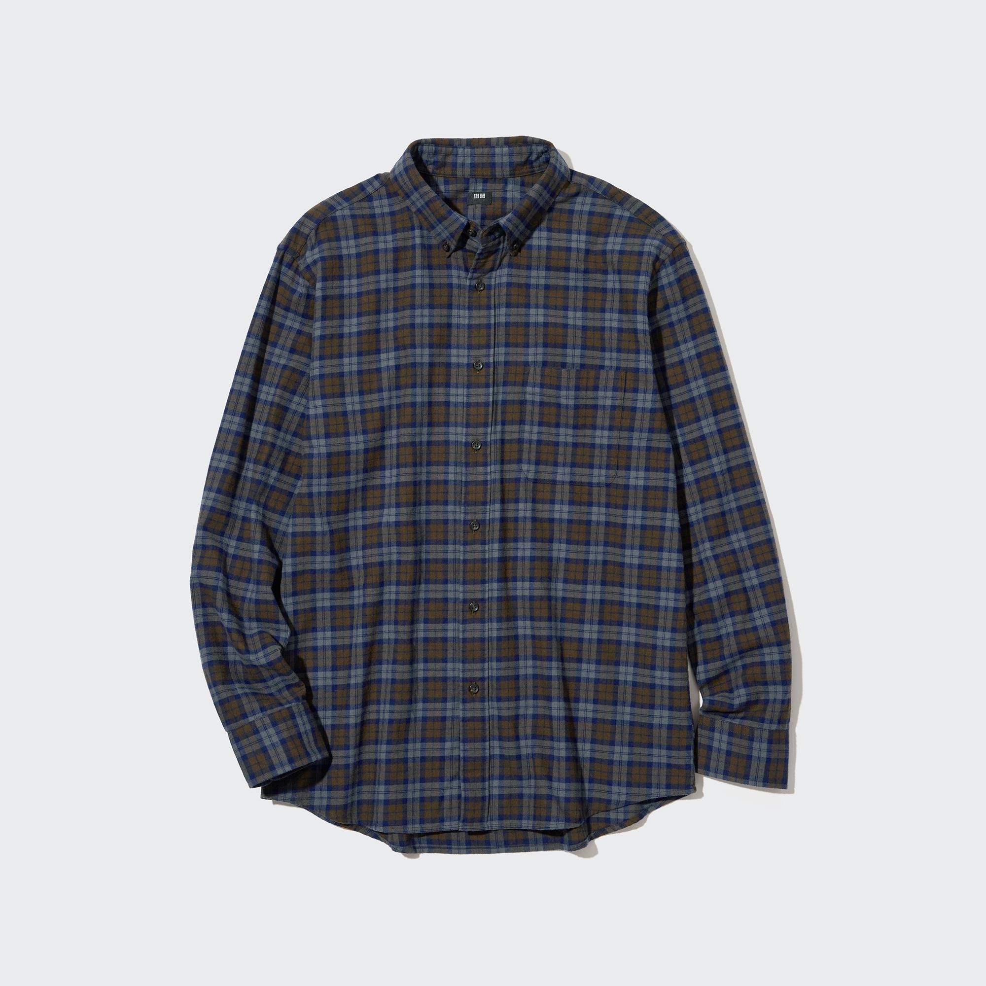 

Рубашка мужская UNIQLO 451291COL37 коричневая M (доставка из-за рубежа), 451291COL37