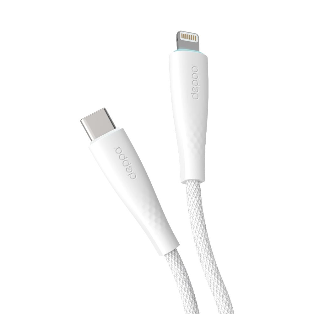 

Кабель Lightning-USB Type-C Deppa 72533-OZ 1м белый, 72533-OZ