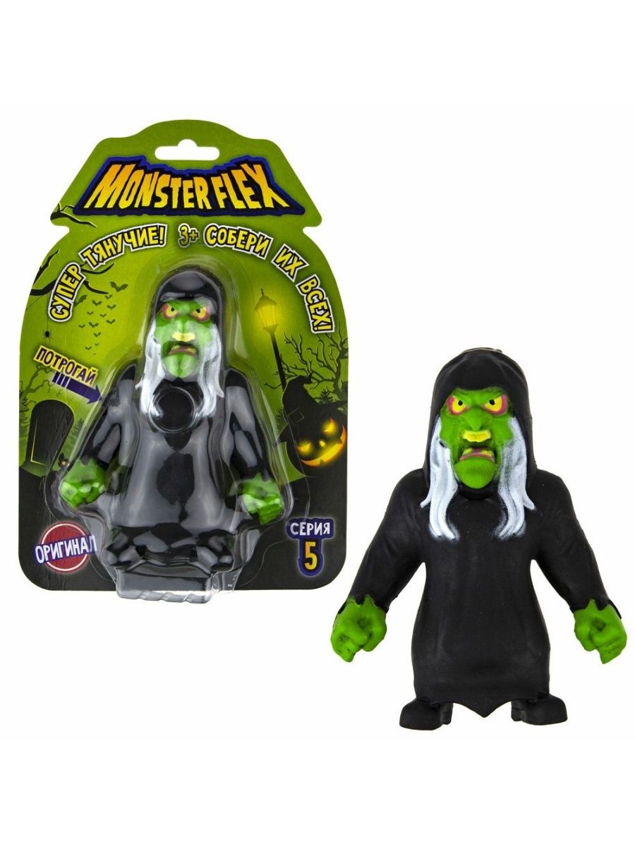

Фигурка 1toy MONSTER FLEX серия 5 Ведьма 15см