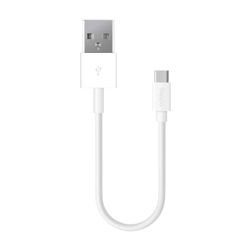 

Кабель USB 2.0 Type-A-USB Type-C Deppa 72312-OZ 1.2м белый, 72312-OZ