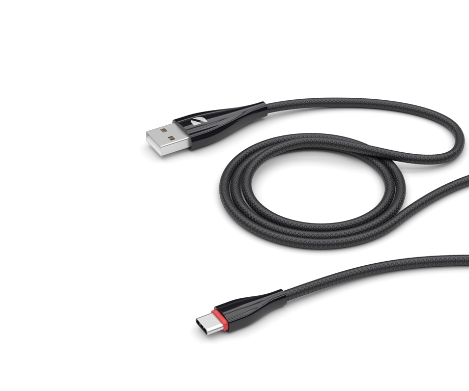 Кабель USB Type-C-USB Deppa 72288-OZ 1м черный