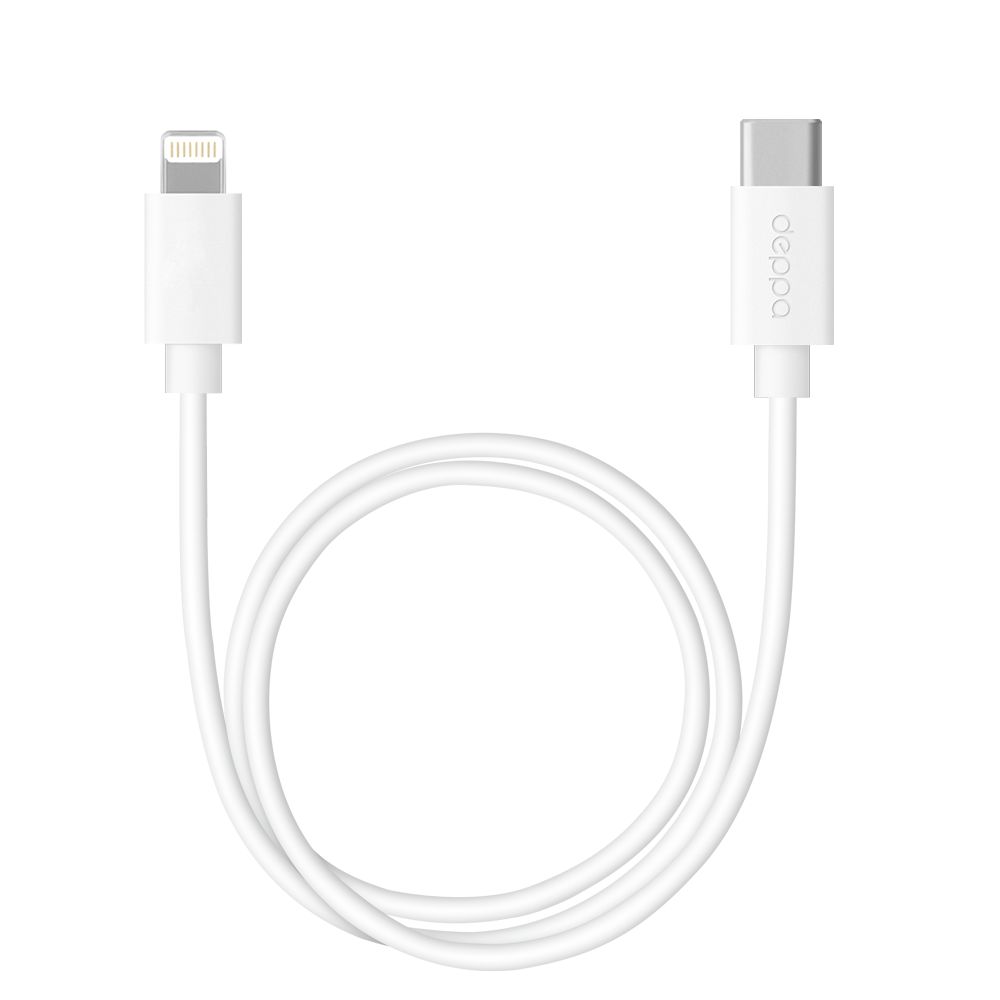 Кабель Lightning-USB Deppa 72236-OZ 1.2м белый