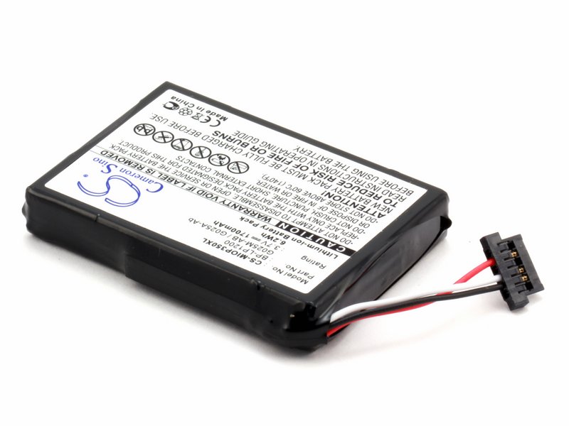 

Аккумулятор для Mitac Mio P350, P550 (BP-LP1200/11-B0001 MX), BP-LP1200/11-A0001 MX, BP-LP1200/11-B0001 MX, BP-LP1200/11-D0001 MX, BP-LP1230/11-A0001, BP-LP1230/11-D0001U, CS-MIOP350XL, G025A-AB, G025M-AB