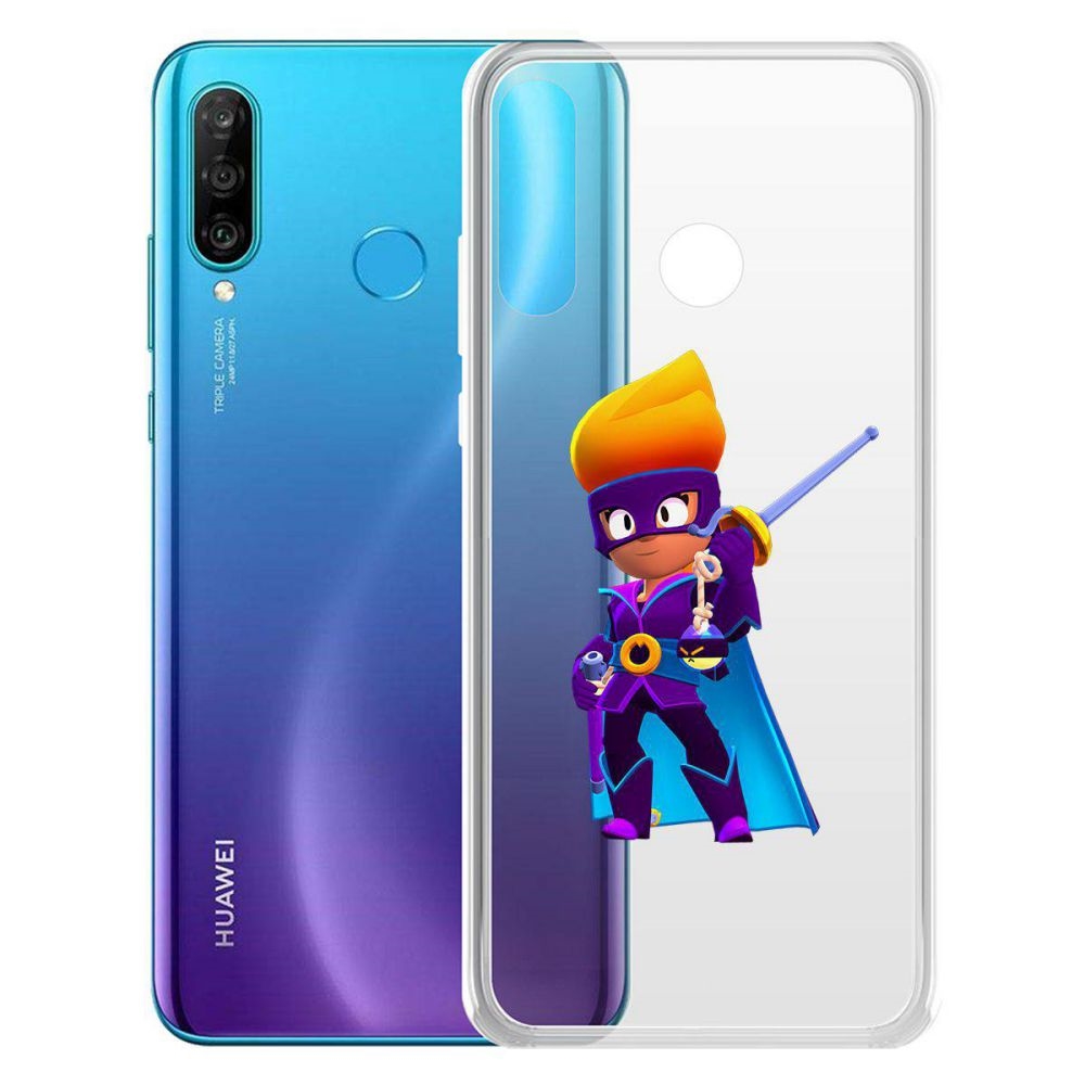 

Чехол-накладка Brawl Stars-Амбер де Ла Вега для Huawei P30 Liteor 20 Lite (RU)/20s/20