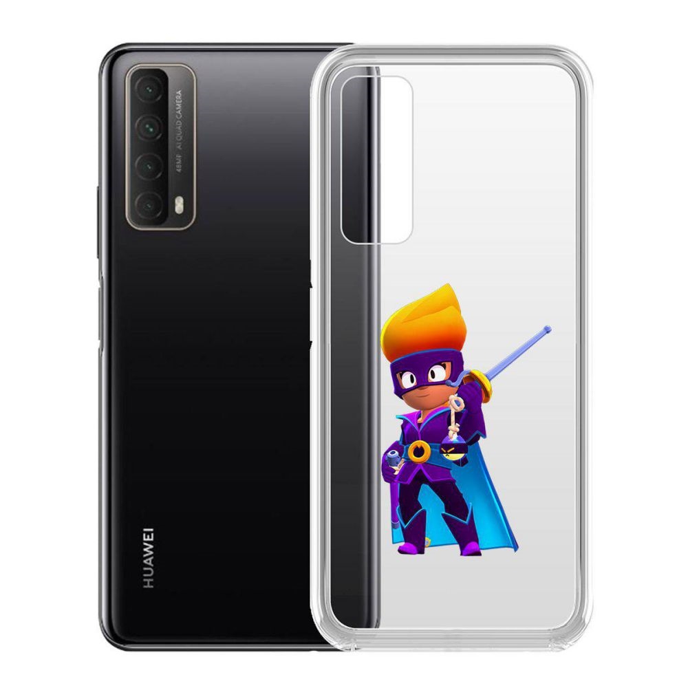 

Чехол-накладка Brawl Stars-Амбер де Ла Вега для Huawei P Smart 2021