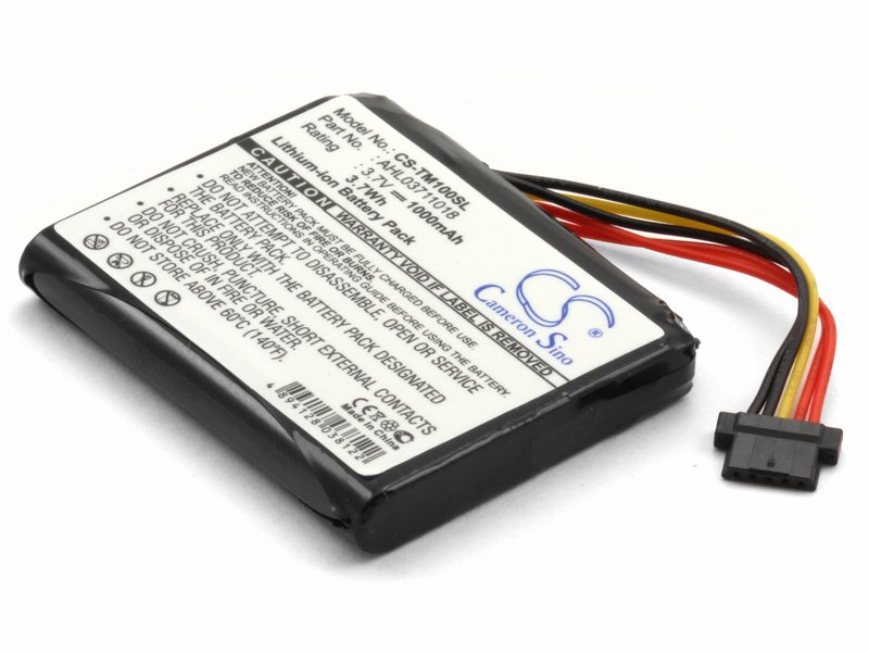 

Аккумулятор для TomTom Go 1000, 1005 (AHL03711018, VF1C), AHL03711018, CS-TM100SL, VF1C