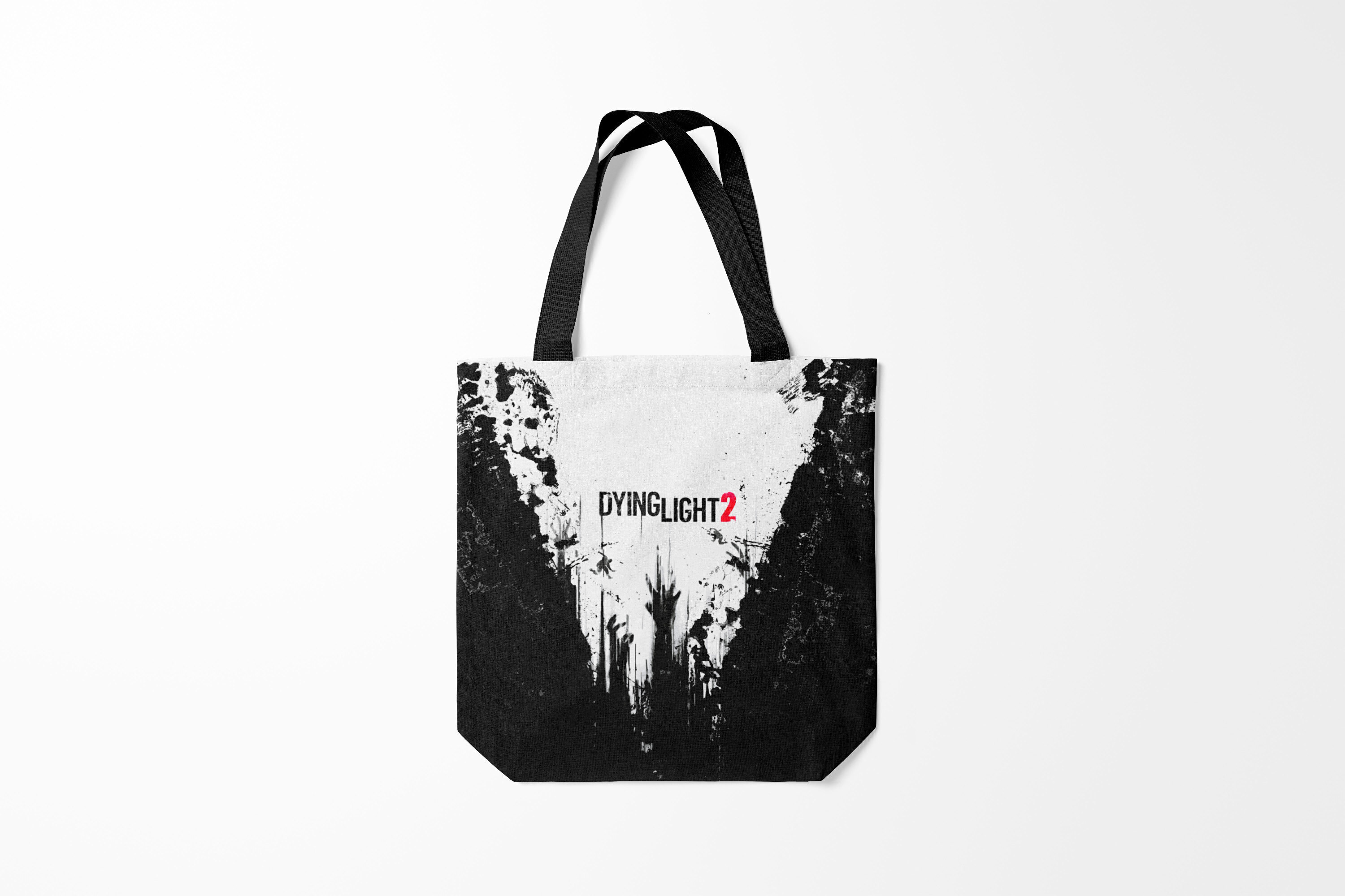 

Сумка шoппер унисекс Burnettie Dying Light 1, черный; красный, Dying Light 1
