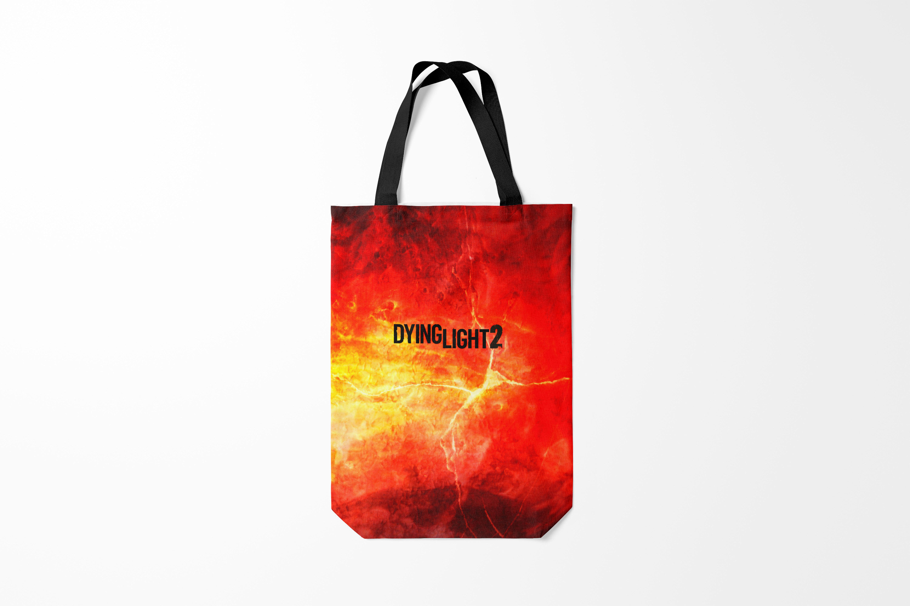 

Сумка шoппер унисекс Burnettie Dying Light 1, черный; красный, Dying Light 1