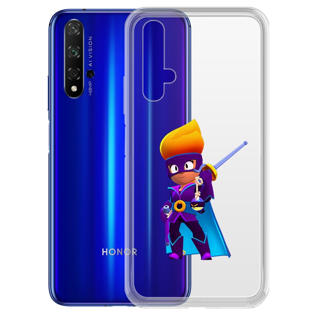 

Чехол-накладка Brawl Stars-Амбер де Ла Вега для Honor 20