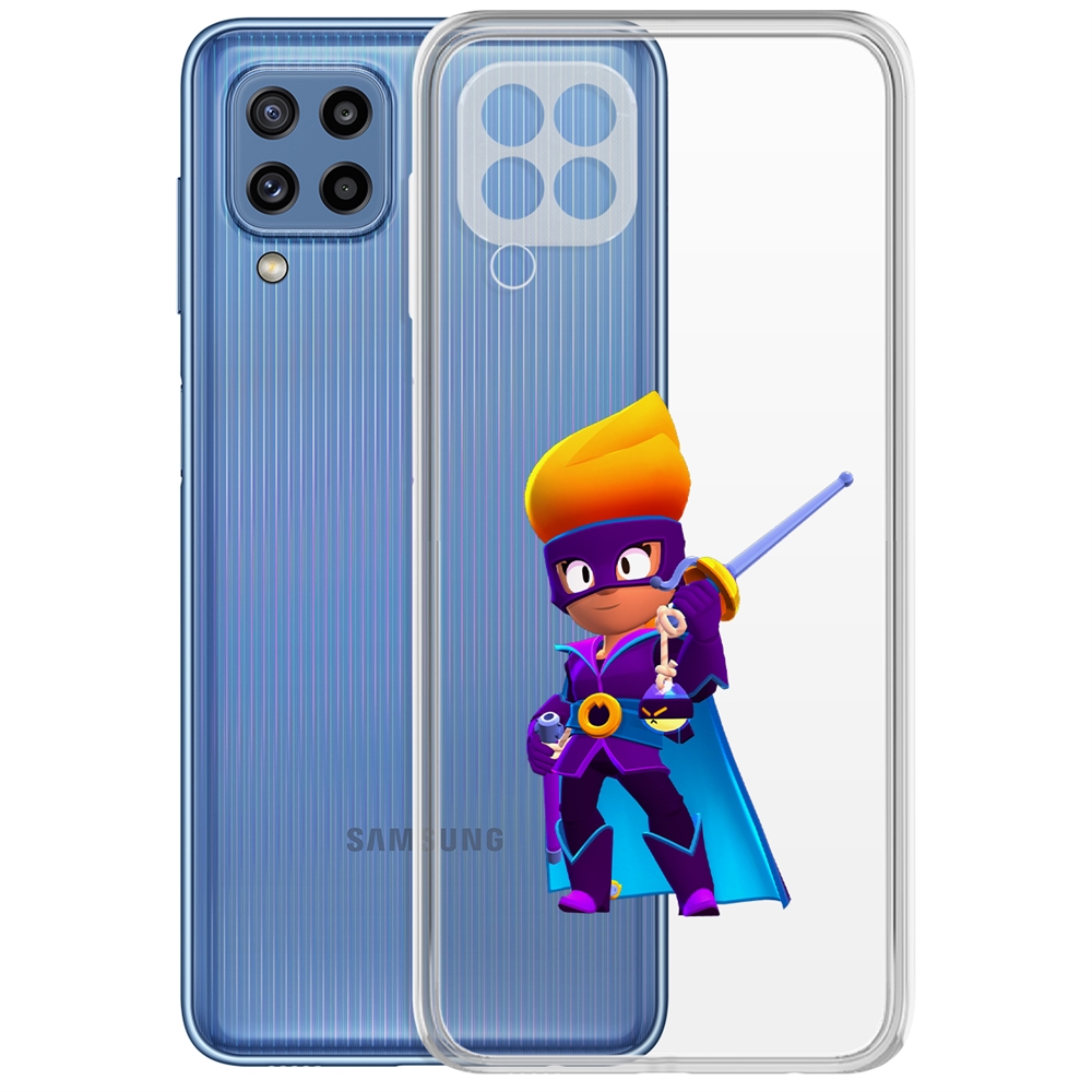 

Чехол-накладка Brawl Stars-Амбер де Ла Вега для Samsung Galaxy M32 (M325)