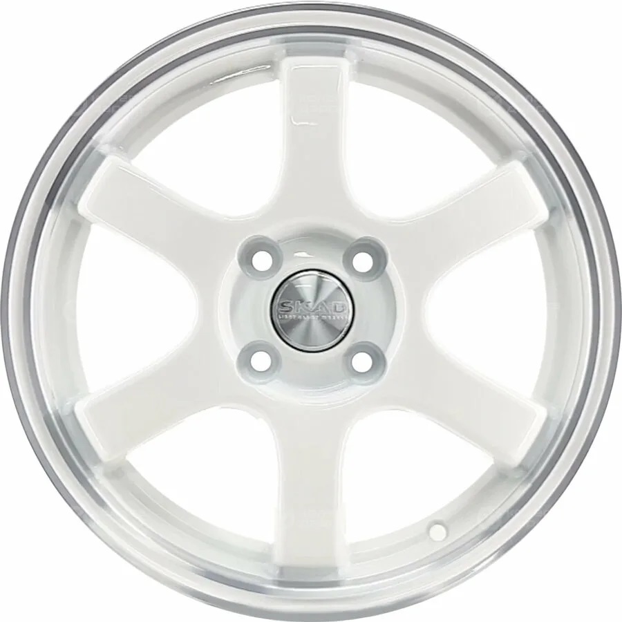 

Колесный диск 6x15/4x98 ET38 D58,6 Киото (КЛ249) Алмаз белый (АРС 014 black), Киото