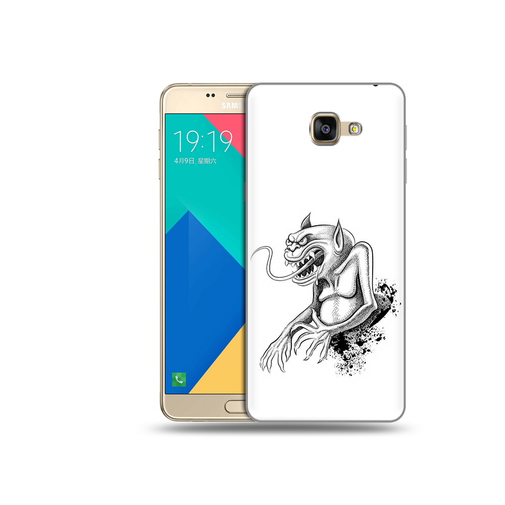 

Чехол MyPads Tocco для Samsung Galaxy A9 чорт (PT25200.562.692), Прозрачный, Tocco