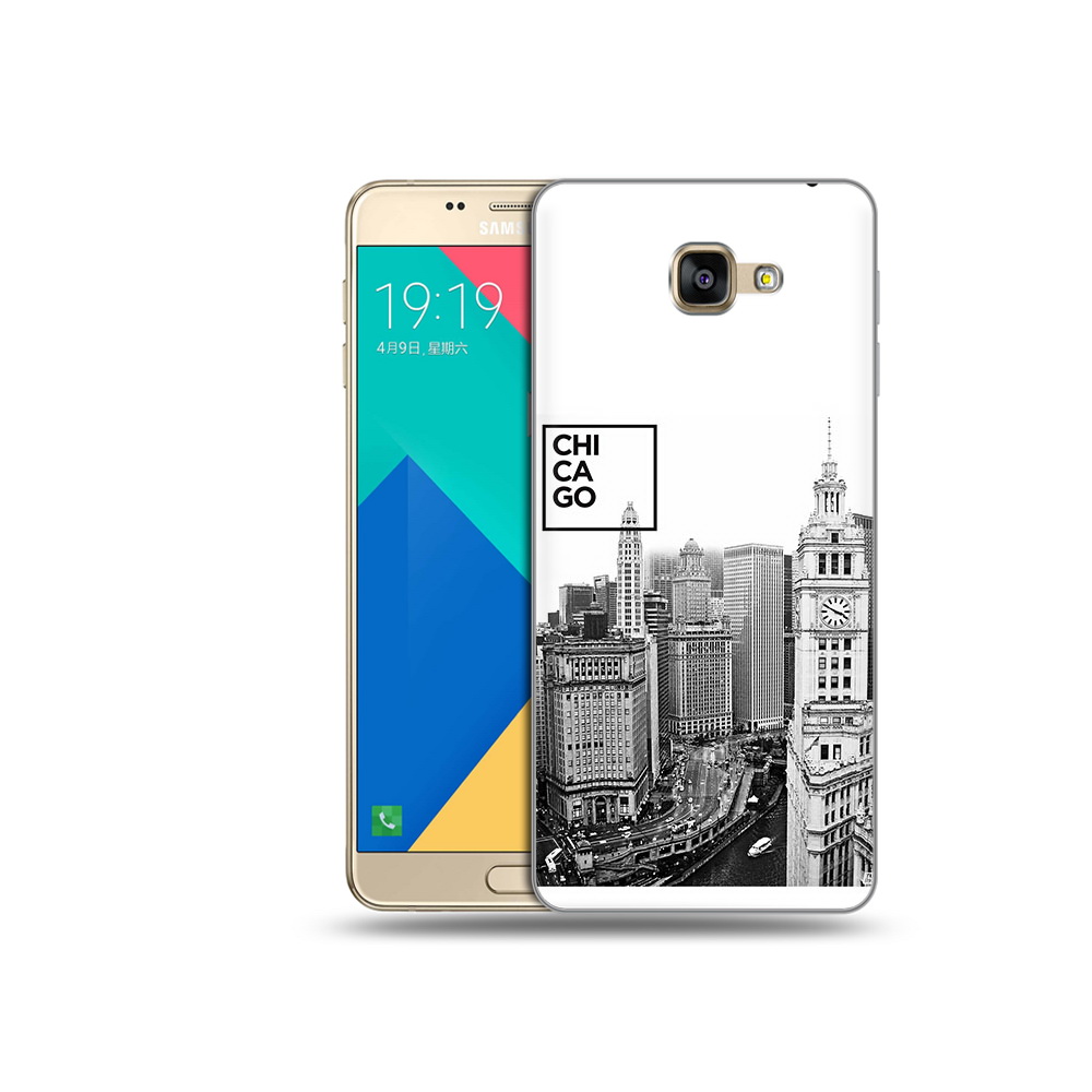 

Чехол MyPads Tocco для Samsung Galaxy A9 черно белый чикаго (PT25200.562.689), Прозрачный, Tocco