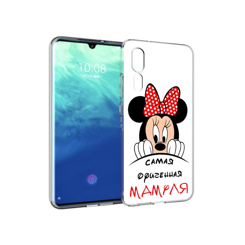 Чехол MyPads Tocco для ZTE Axon 10 Pro Самая лучшая мамуля Мини Маус (PT134302.444.152)