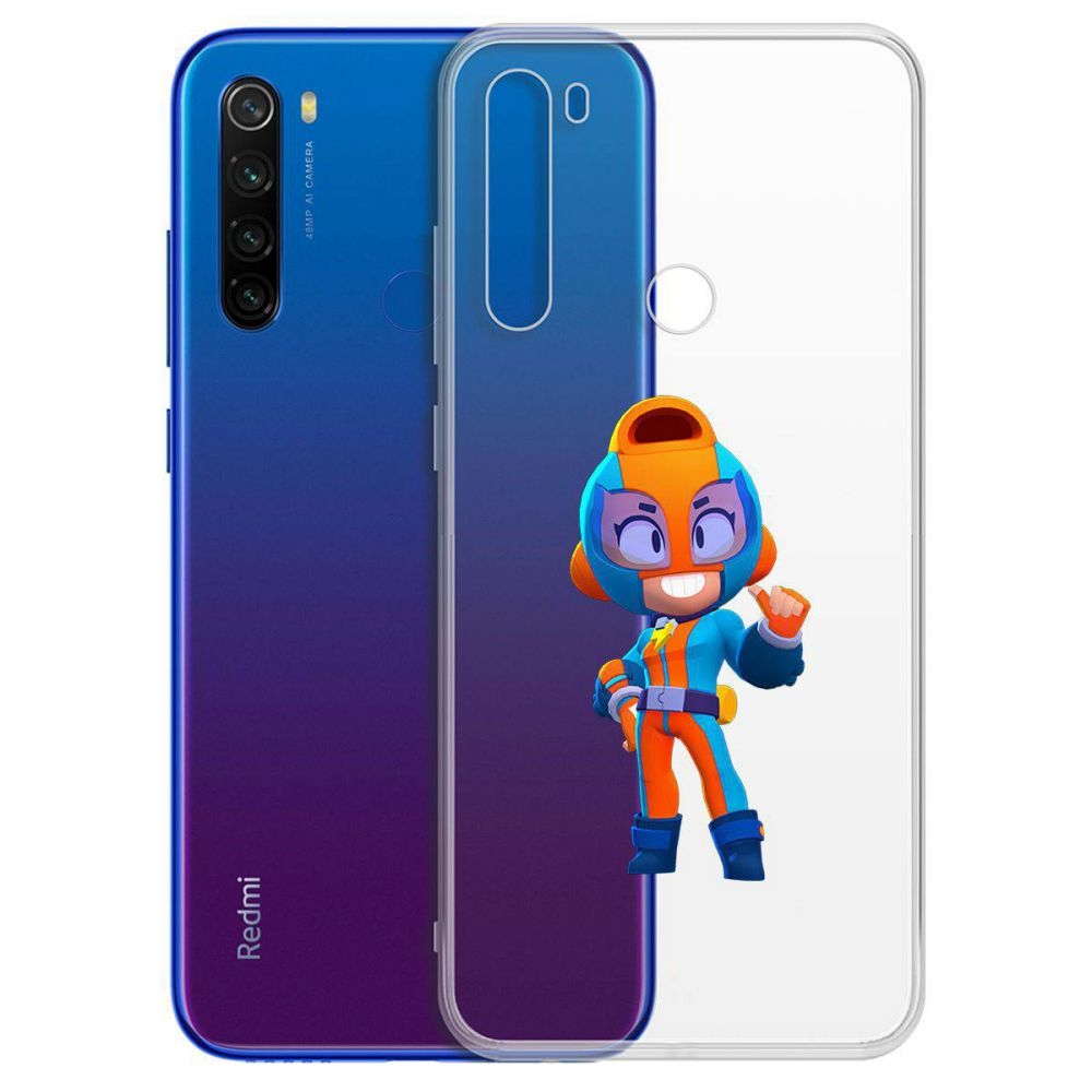 

Чехол-накладка Brawl Stars-GT Макс для Xiaomi Redmi Note 8T