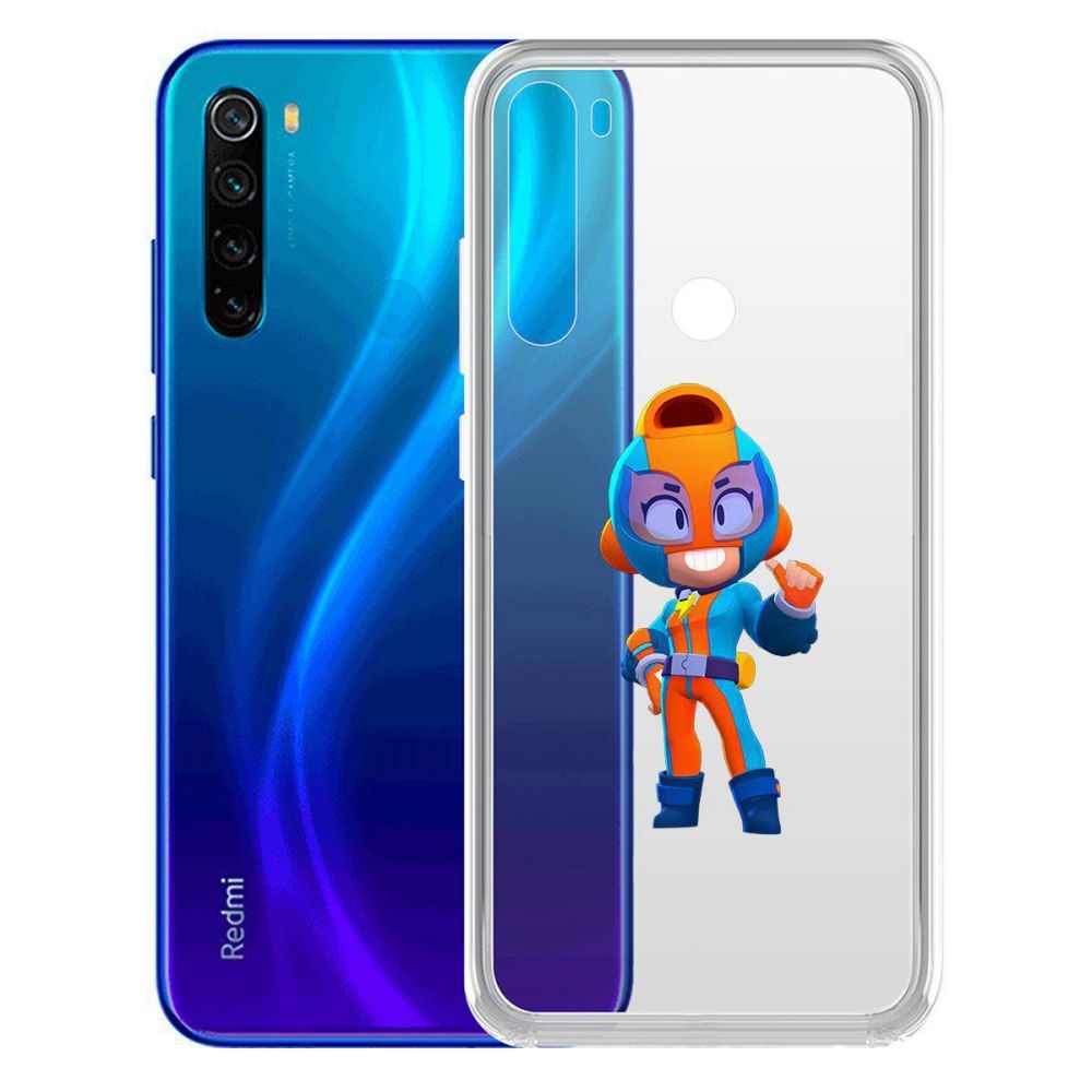 

Чехол-накладка Brawl Stars-GT Макс для Xiaomi Redmi Note 8/Note 8 (2021)