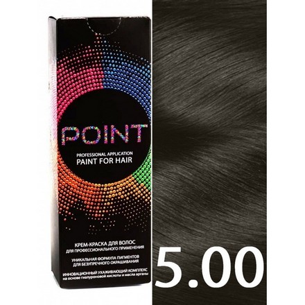 фото Крем-краска для волос point, 5.00